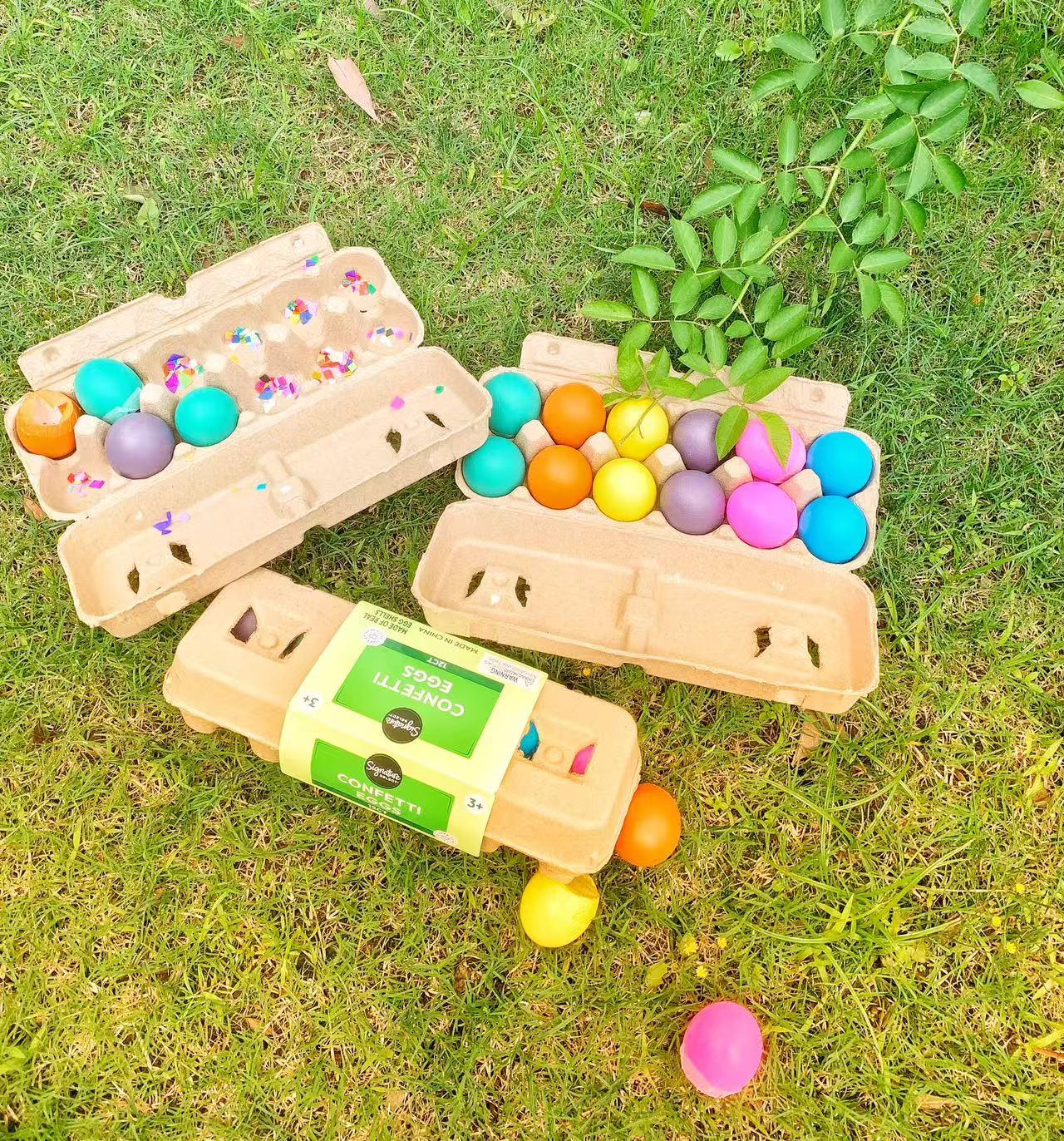 Cascaregg Confetti Eggs: Eco-Friendly Celebration