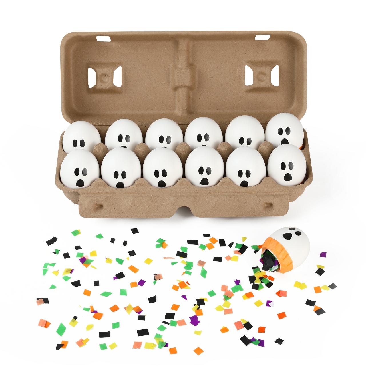 Huevos de confeti, un pequeño huevo con una gran historia: donde la alegría se encuentra con la sostenibilidad