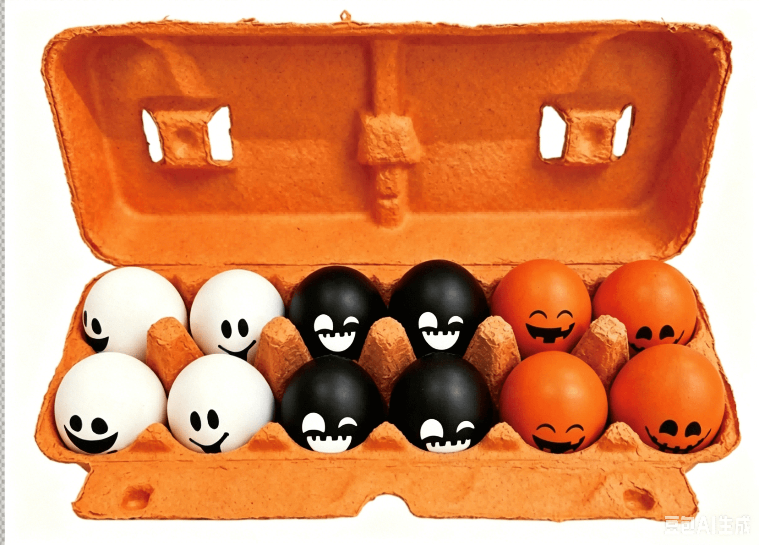 CONFETTI EGGS FOR HALLOWEEN