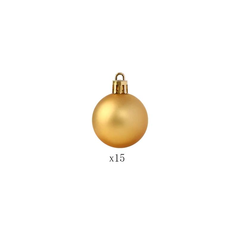 Bolas navideñas Cascaregg de 4 cm al por mayor, adornos de plástico brillantes, mate y con purpurina para árbol, escaparate, revestimiento de superficie, placa