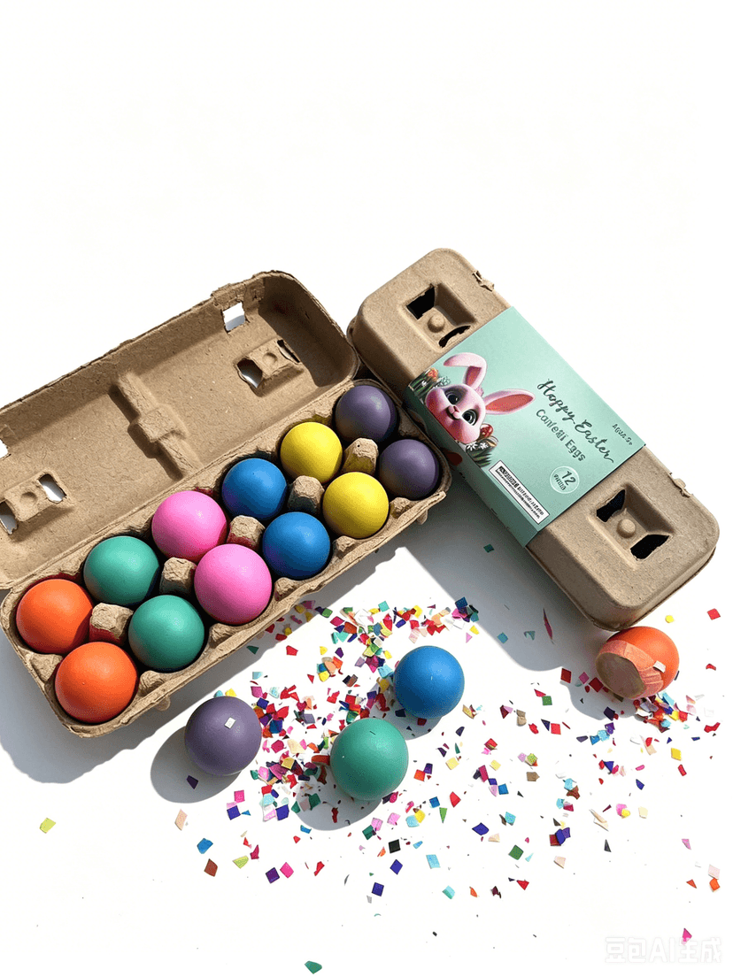 Factory Direct Confetti Eggs for Seasonal Promotions and Holiday Sales