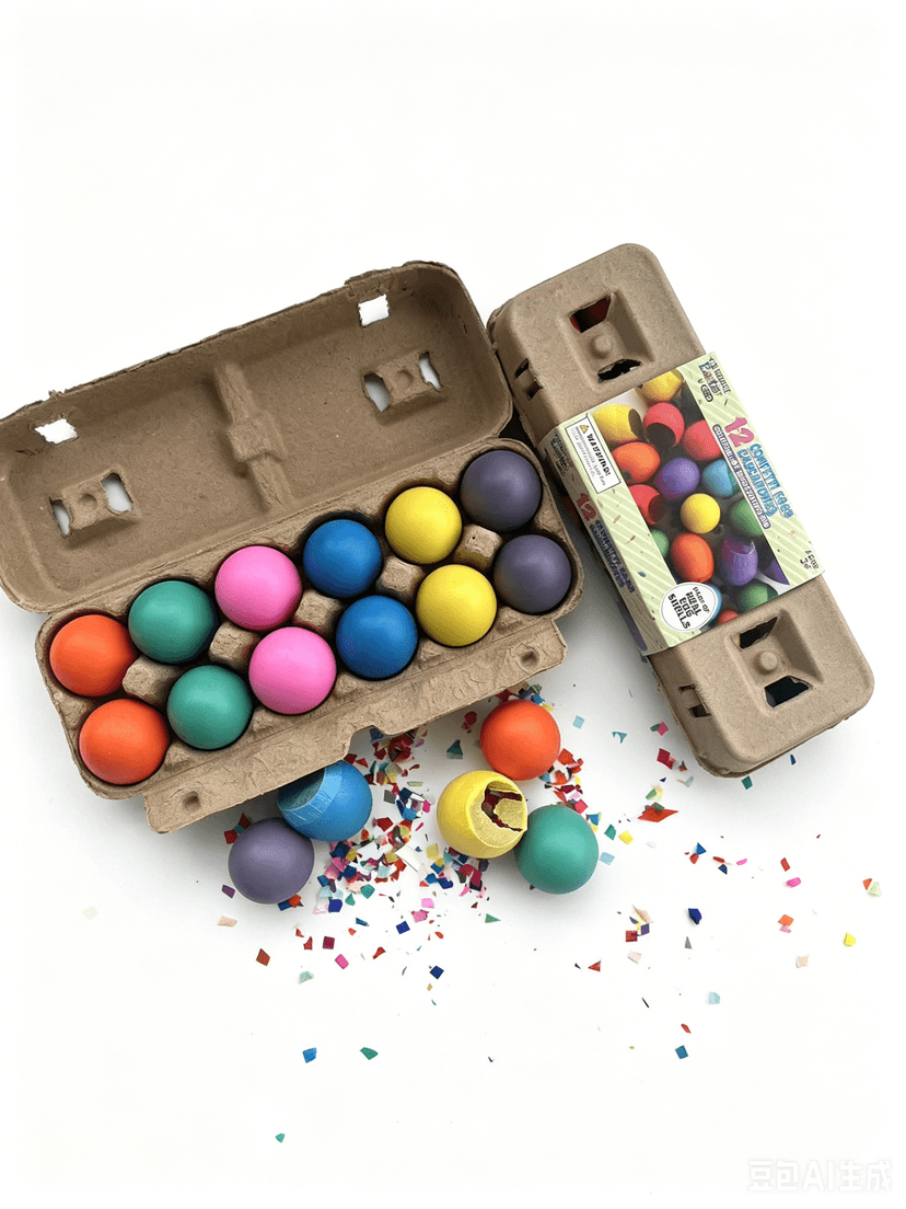 Bulk Confetti Eggs (Cascarones) – Colorful Party Supplies for Schools, Festivals & Special Events
